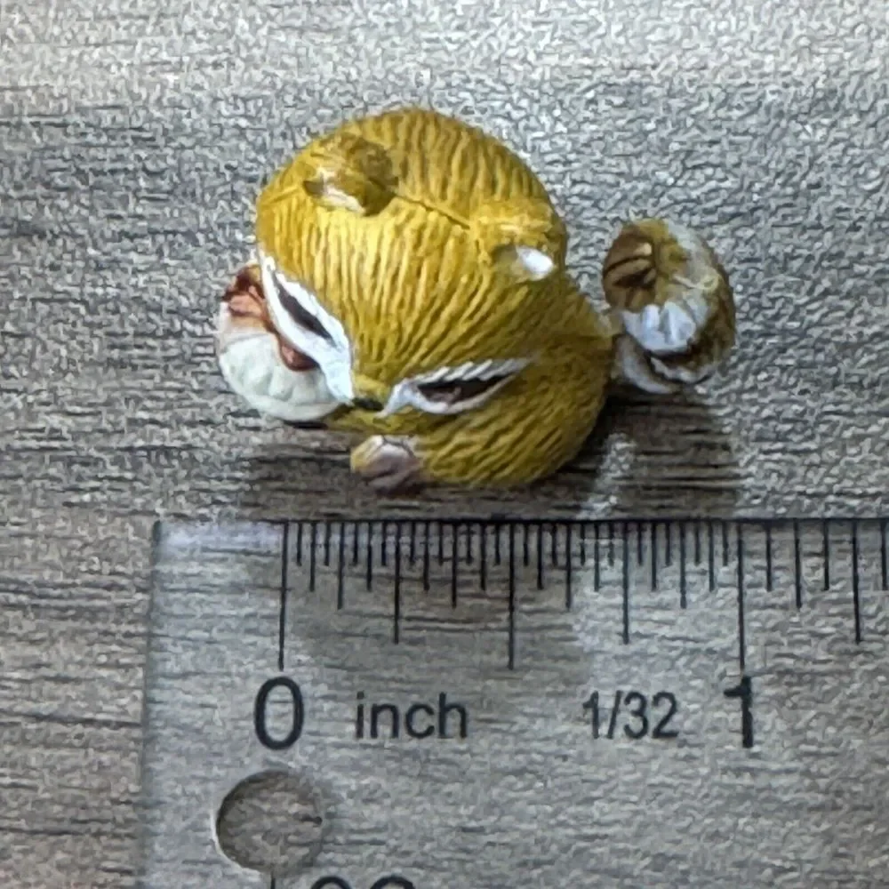 Vintage Dollhouse‎ Miniature Red Racoon 1.25